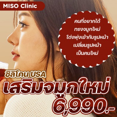 เสริมจมูกใหม่ ซิลิโคน USA